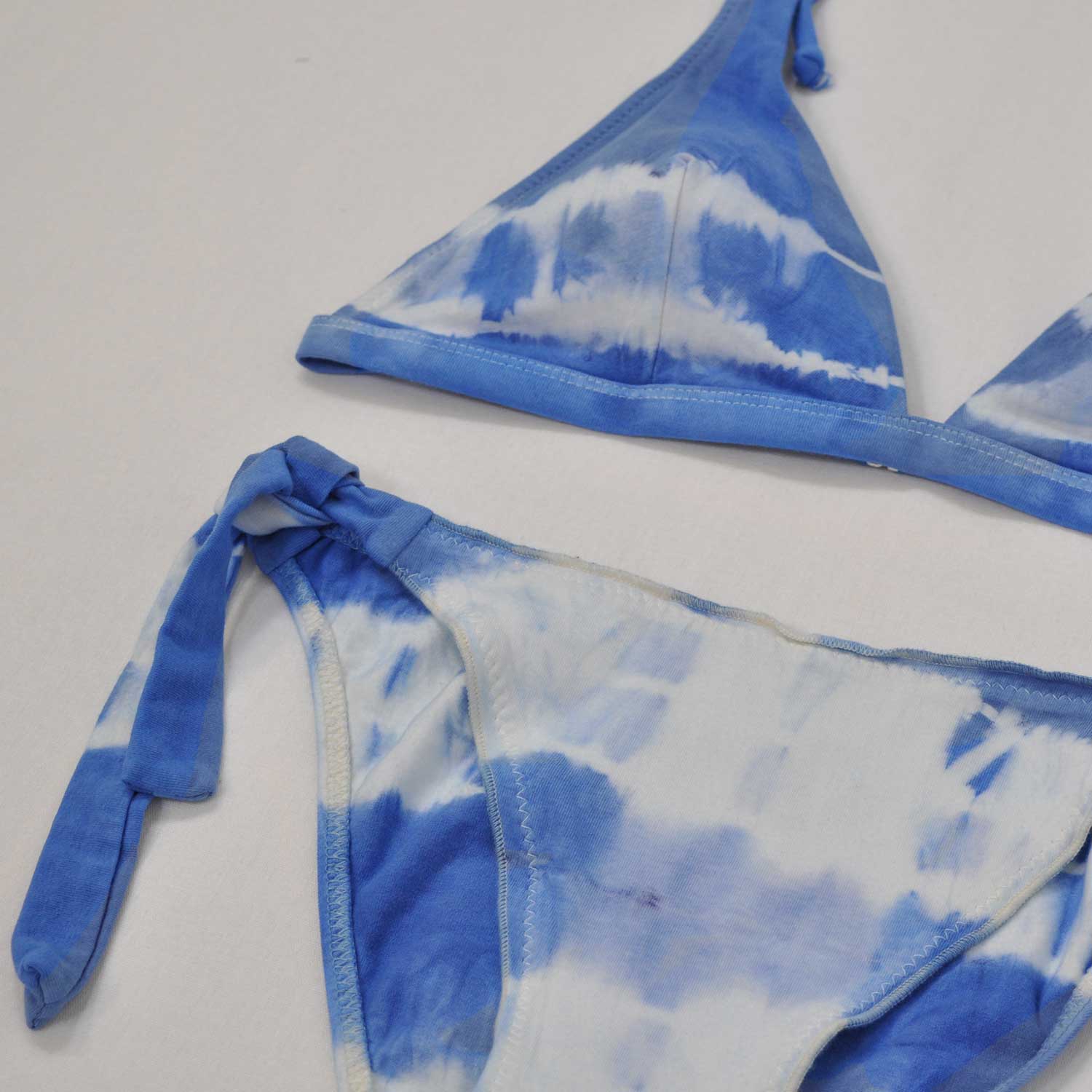 Bikini lazos azul