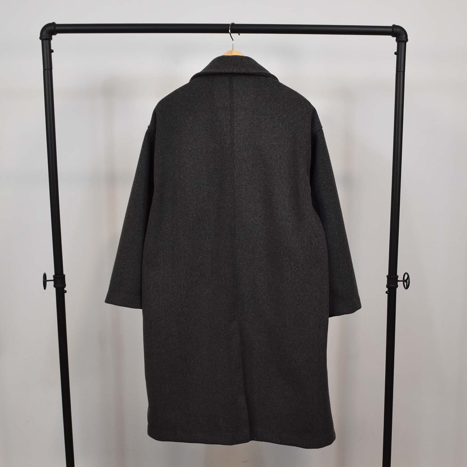 Abrigo oversize gris